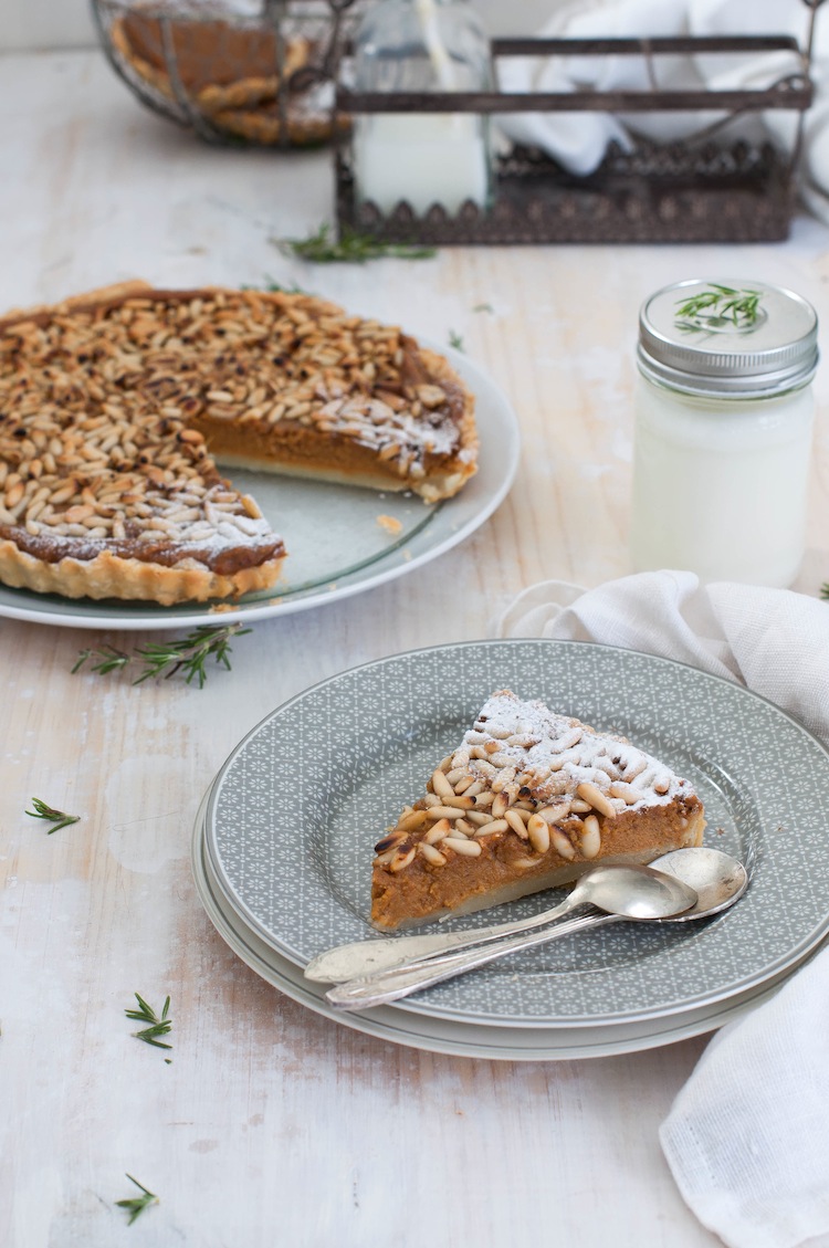 Pastel De Batata Y Pinones Sweet Potato And Pinenuts Pie