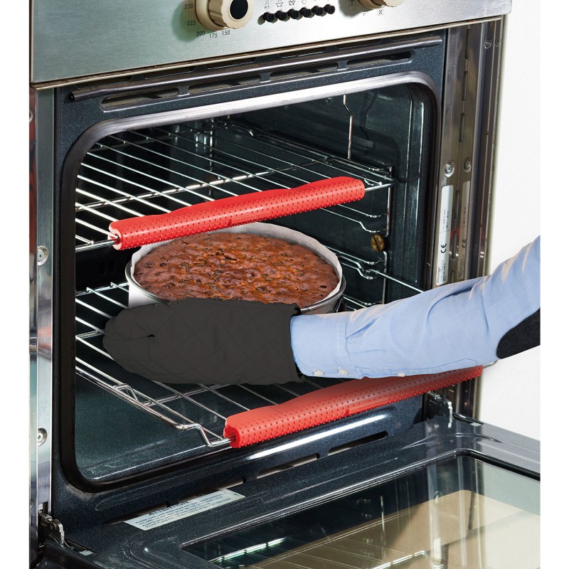 Protector de silicona para horno para cubiertas de estante, protector de  estante de horno, escudo térmico para horno tostador, escudos de silicona