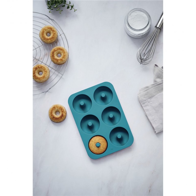Molde de silicona para hacer donuts