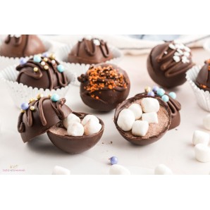 Molde bombones Choco Flame - Silikomart  Moldes de chocolate, Recetas  veganas de postre, Kisses de chocolate
