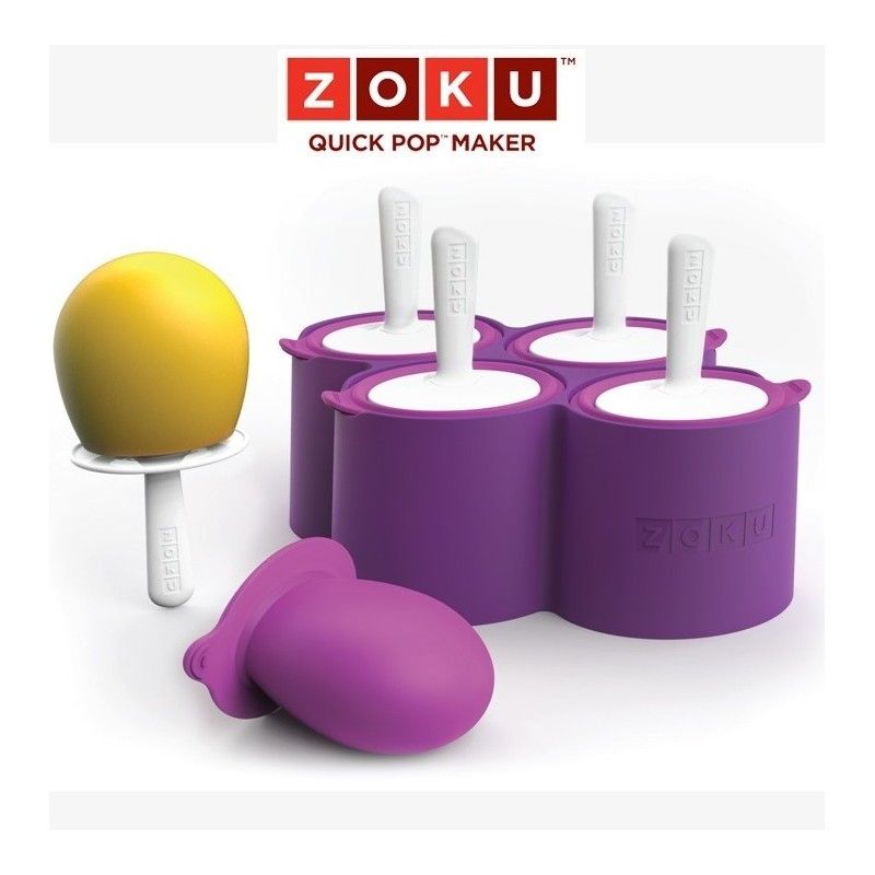 Molde para helados zoku round pops Zoku