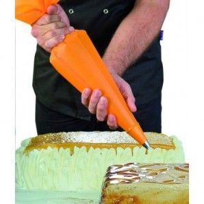 Manga Pastelera Gigante Ateco Desechable Polietileno 45 Cm – Panchis Cakes