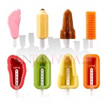 Set helados icónicos Lékué Set helados icónicos Lékué