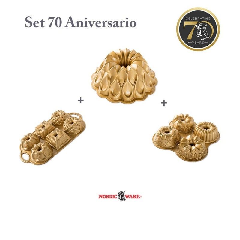 Set bundts 70 Aniversario Set bundts 70 Aniversario