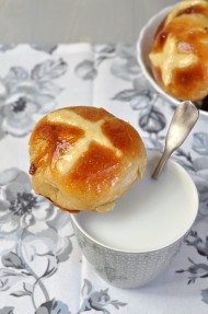 Hot cross buns (Bollos de Pascua)