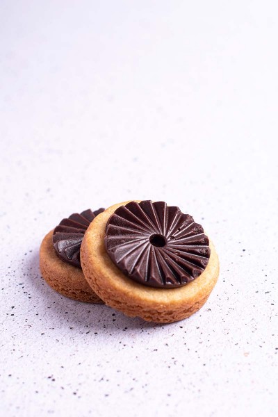 receta galletas bretonas con chocolate